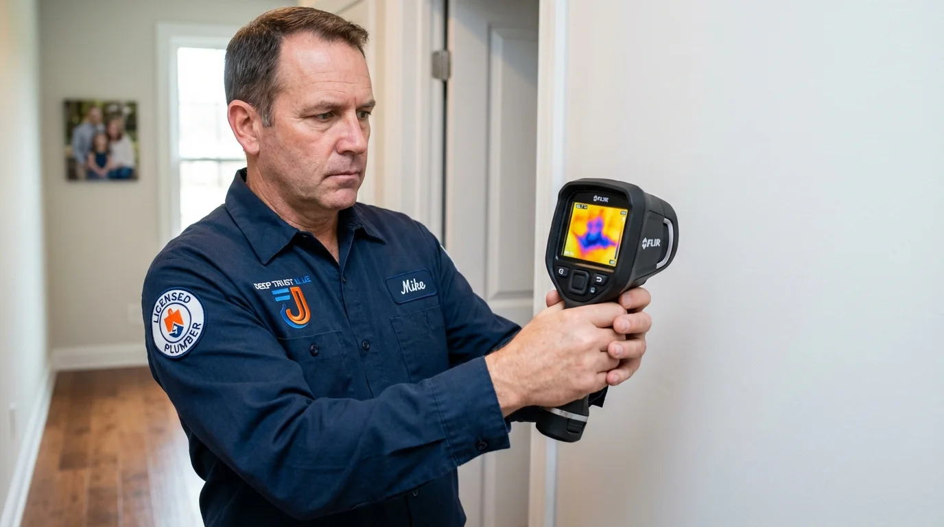 Thermal imaging leak detection by Johns Plumbing LLC in Loris